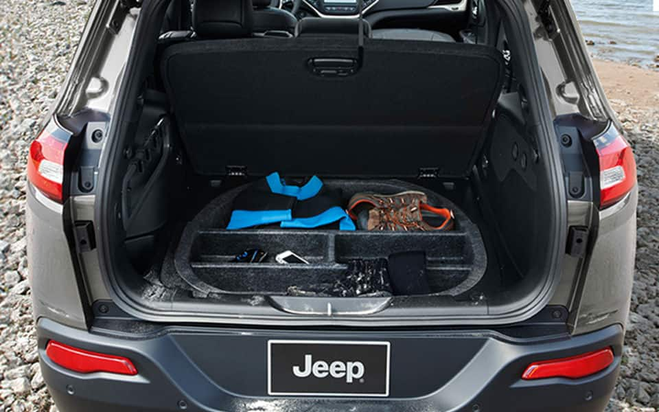 Jeep rear cargo storage #4