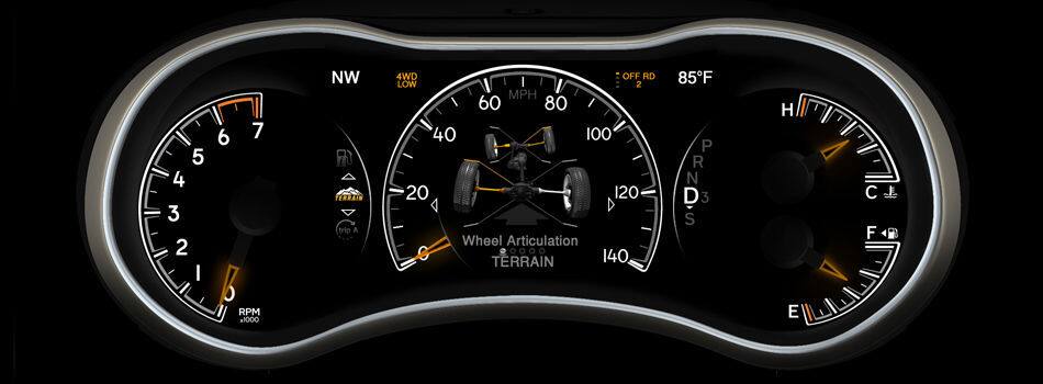 2014 Jeep Grand Cherokee Dashboard