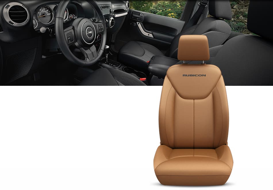 Interior del Jeep Wrangler 2014