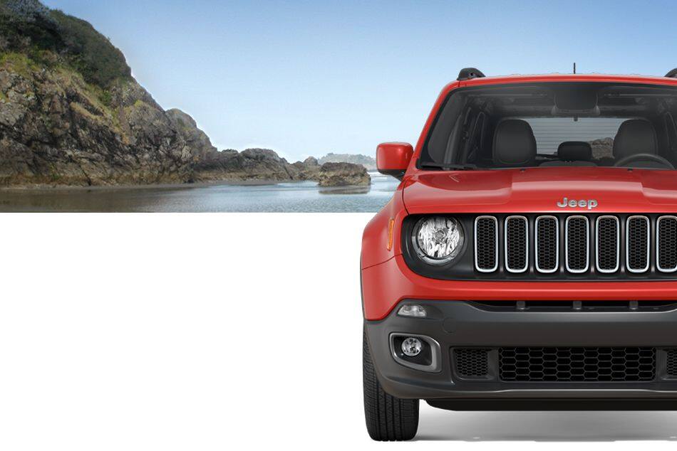 2015 Jeep Renegade Latitude Colorado Red Seven-Slot Grille