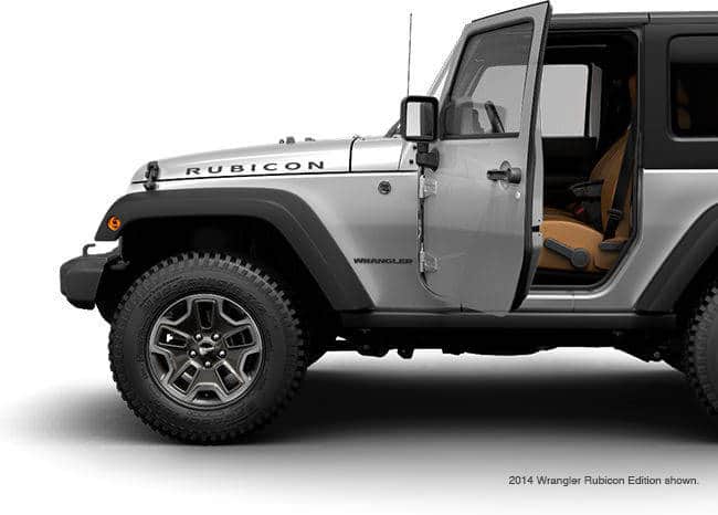 2015 Jeep Wrangler Unlimited Side Doors On