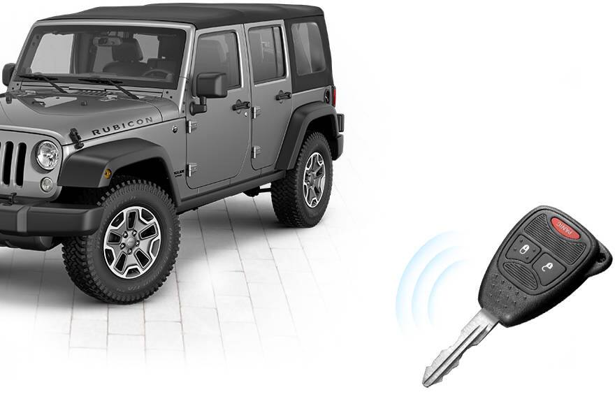 2015 Jeep Wrangler Unlimited Sentry Key