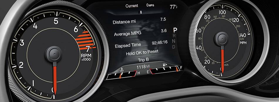 2016 Jeep Cherokee Premium Instrument Cluster