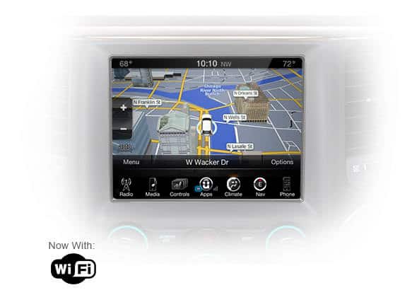 2016 Jeep Grand Cherokee Uconnect Navigation