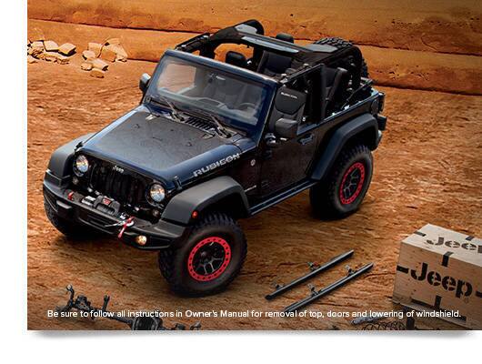 2016 Jeep Wrangler Mopar Accessories