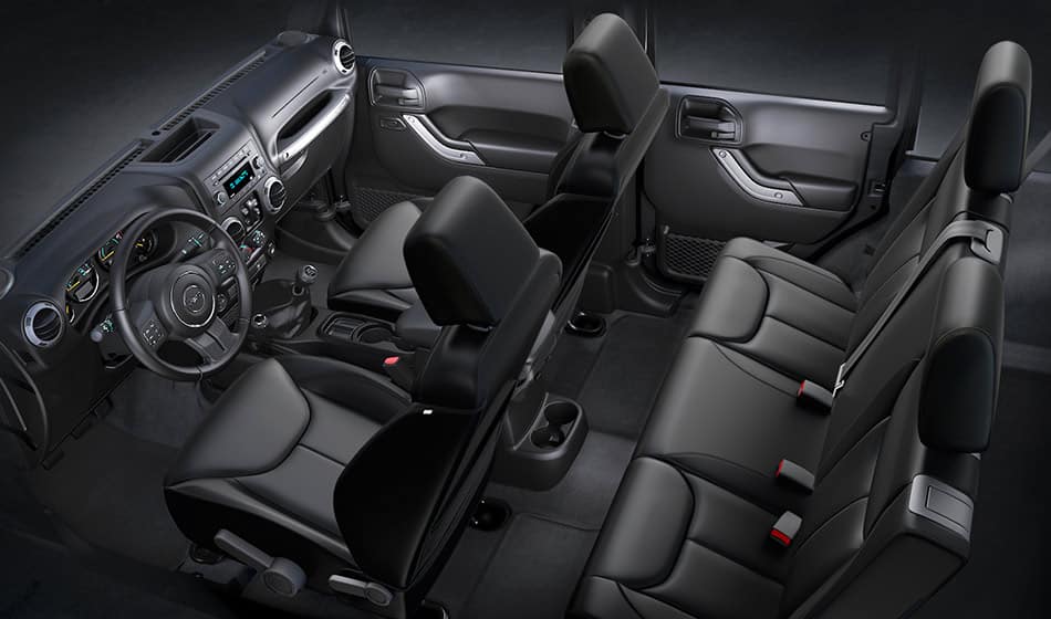 2016 Jeep Wrangler Unlimited Interior Comfort