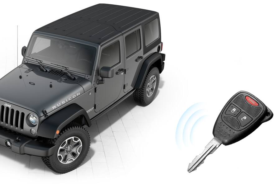 2016 Jeep Wrangler Unlimited Sentry Key