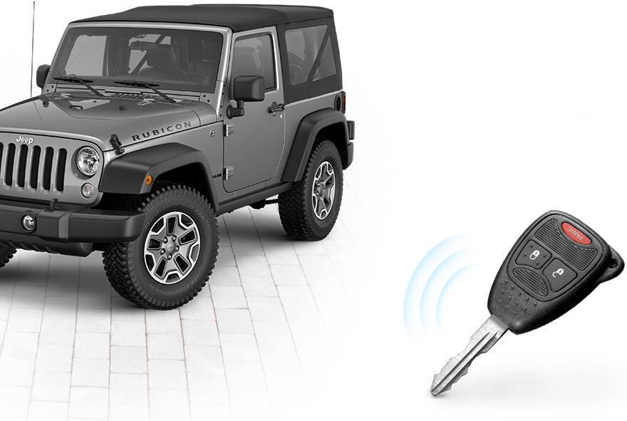 2016 Jeep Wrangler Unlimited Sentry Key
