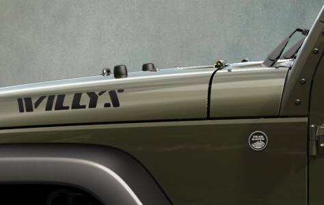 2016 Jeep Wrangler Willy Wheeler Badging