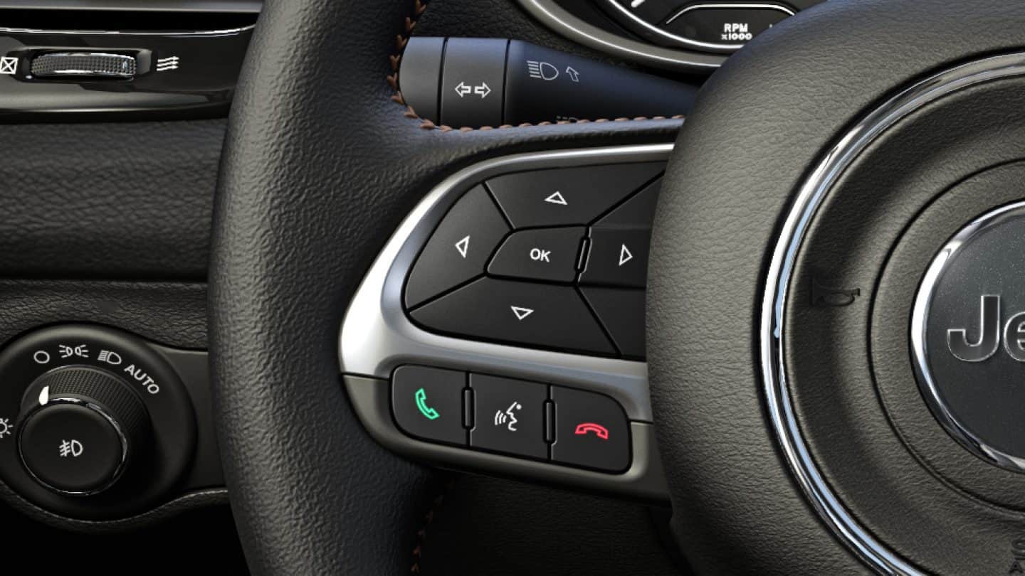jeep compass steering wheel controls