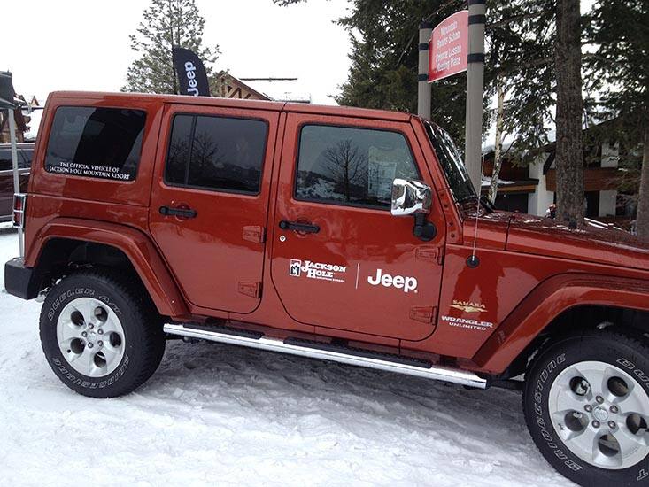 Jeep Jackson Hole Mountain Resort SUV Partnership