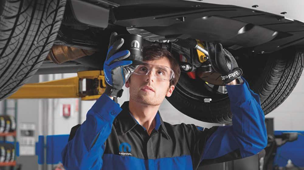 Certified Jeep oil change service