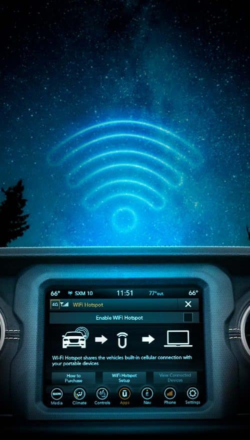 Jeep® Gladiator 2023 Tecnología Uconnect®, Carplay y más