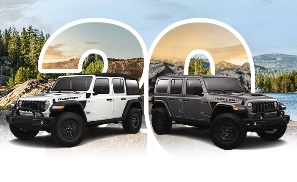 Jeep® Rubicon 20th Anniversary Limited Edition | 4xe & 392