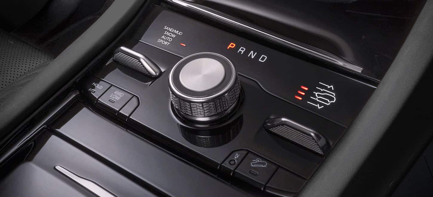 The Selec-Terrain Traction Management System in the 2024 Jeep Grand Cherokee.