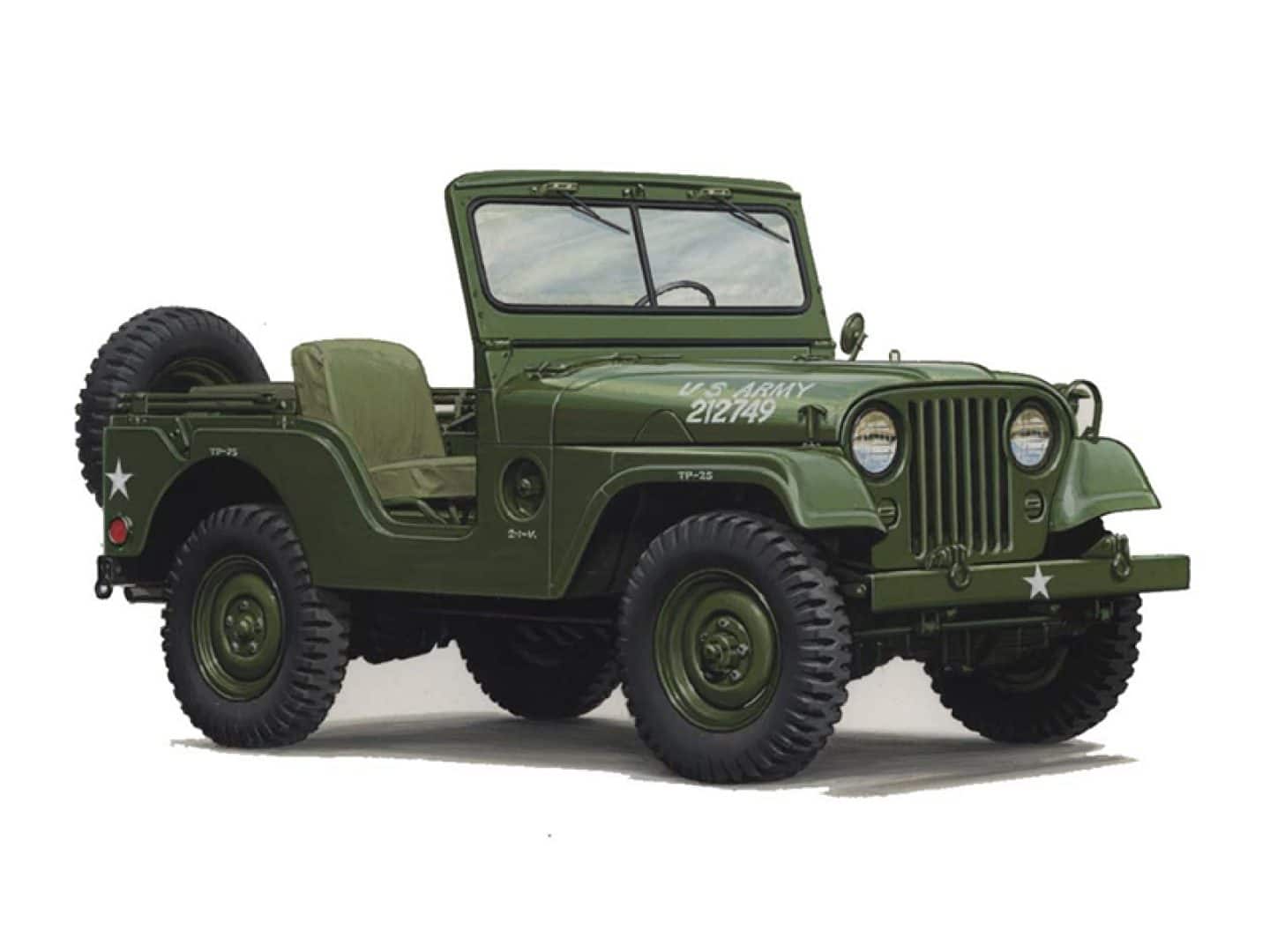 オキュパイド　1947〜1952 GHQ オープンジープ　　　　ゼンマイ式 1950s Jeep® | The Decade That Introduced the Jeep CJ-5 & M38