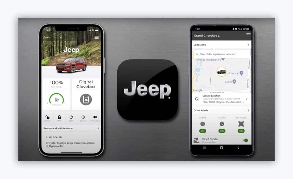 Jeep Connect Sistema de infoentretenimiento Uconnect© 5(03)