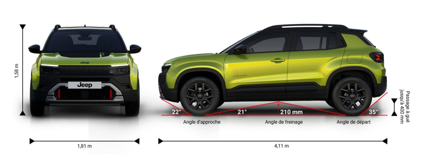 jeep avenger 4xe-hybride