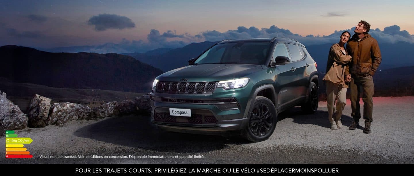 Jeep Compass The North Star à réserver chez Jeep Réunion