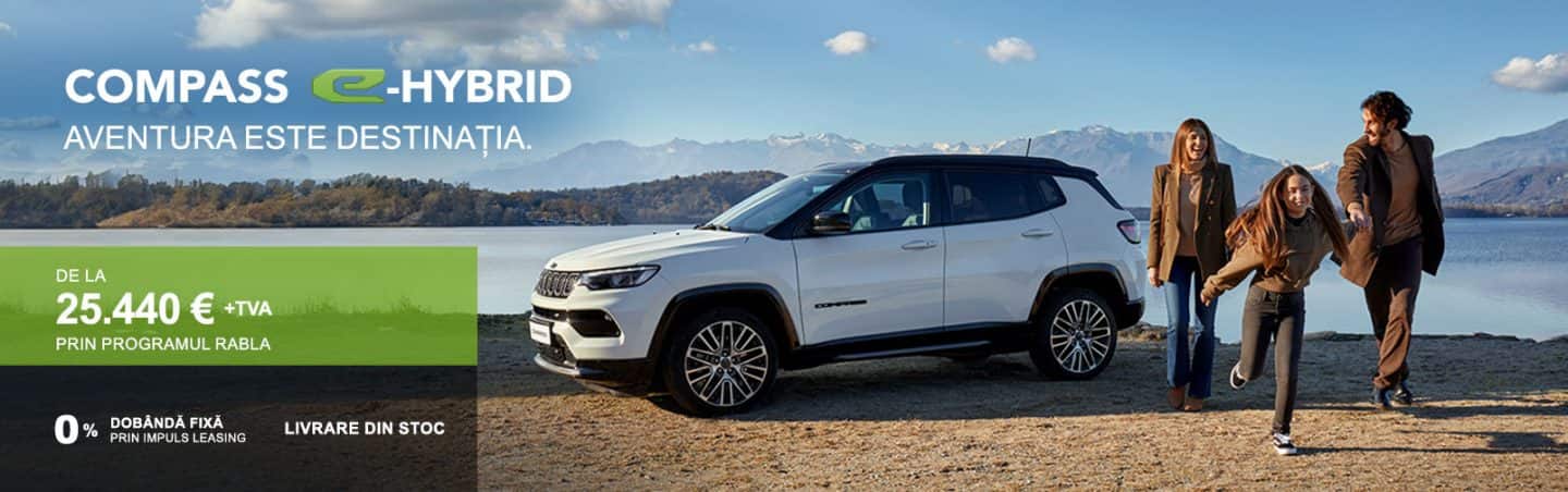 Oferta jeep compass e-hybrid