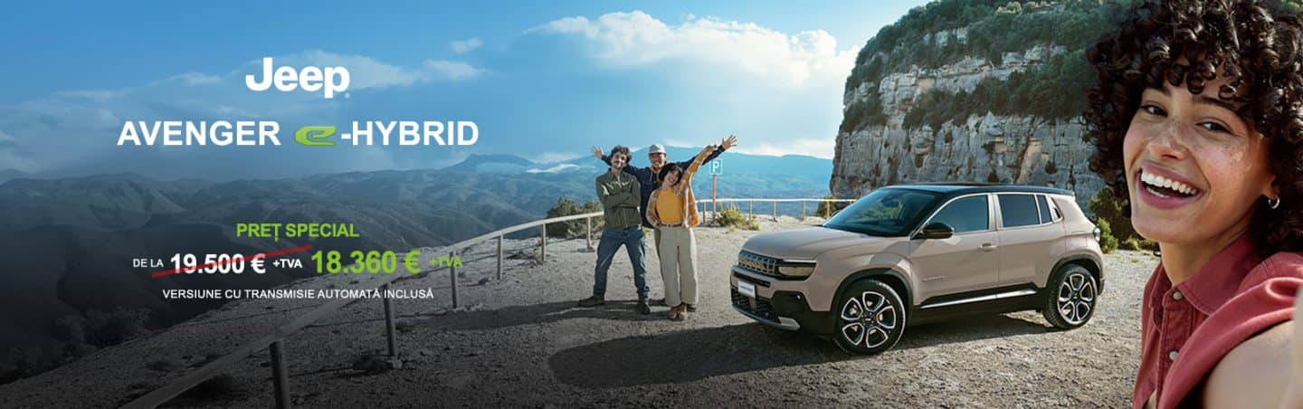 Un Jeep Avenger e-Hybrid