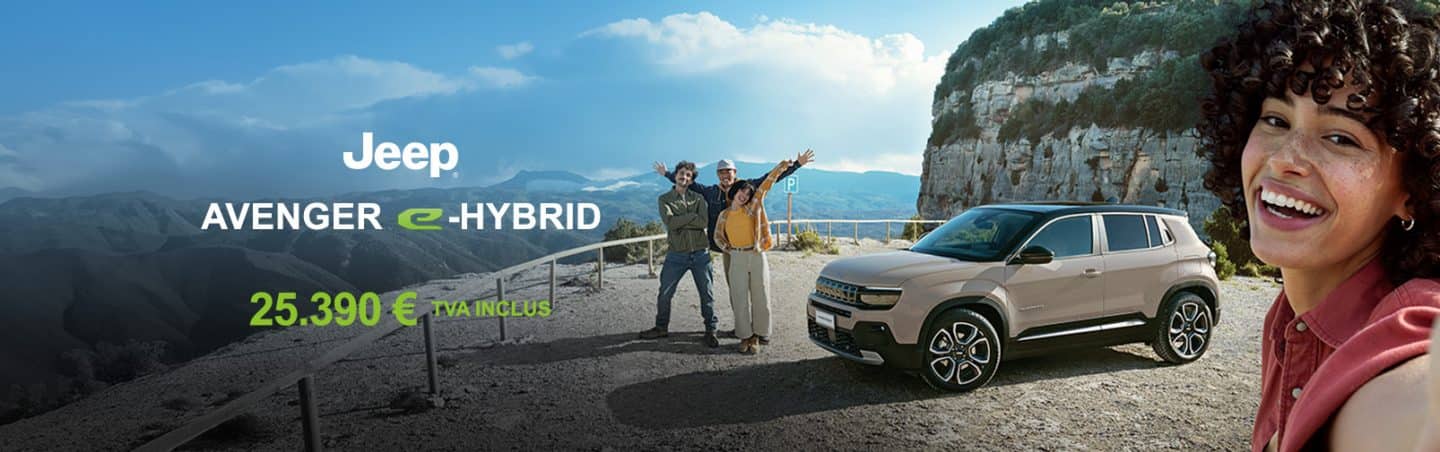 Un Jeep Avenger e-Hybrid