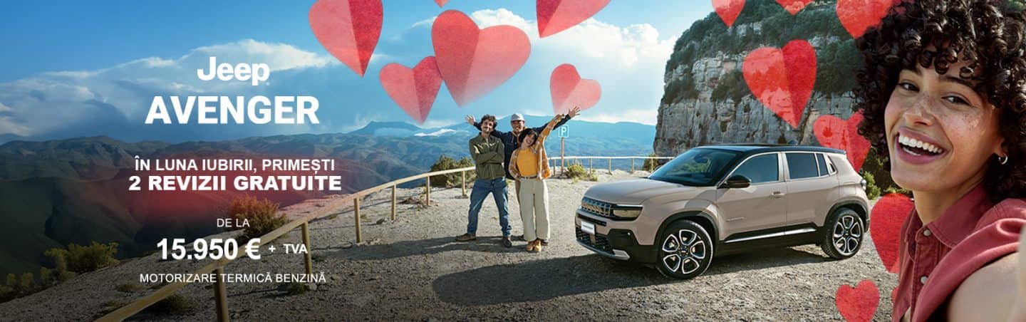 Un Jeep Avenger Termic de culoare grej