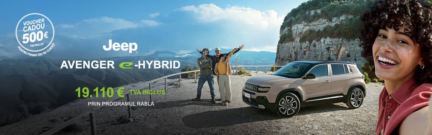 Un Jeep Avenger e-Hybrid