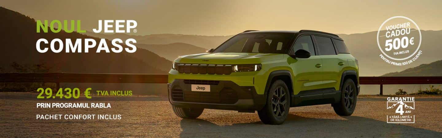Oferta jeep compass e-hybrid