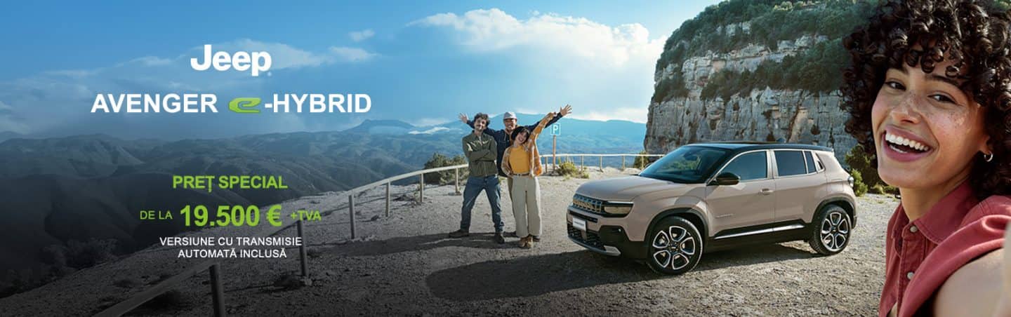 Un Jeep Avenger e-Hybrid