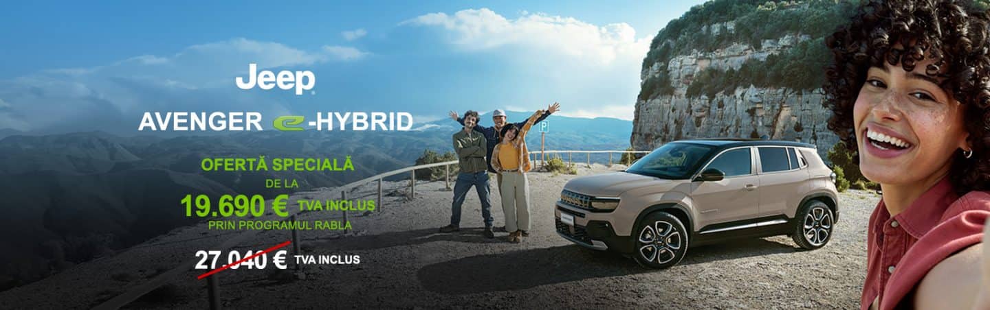 Un Jeep Avenger e-Hybrid