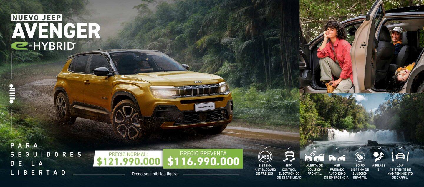 nuevo jeep avenger hybrid