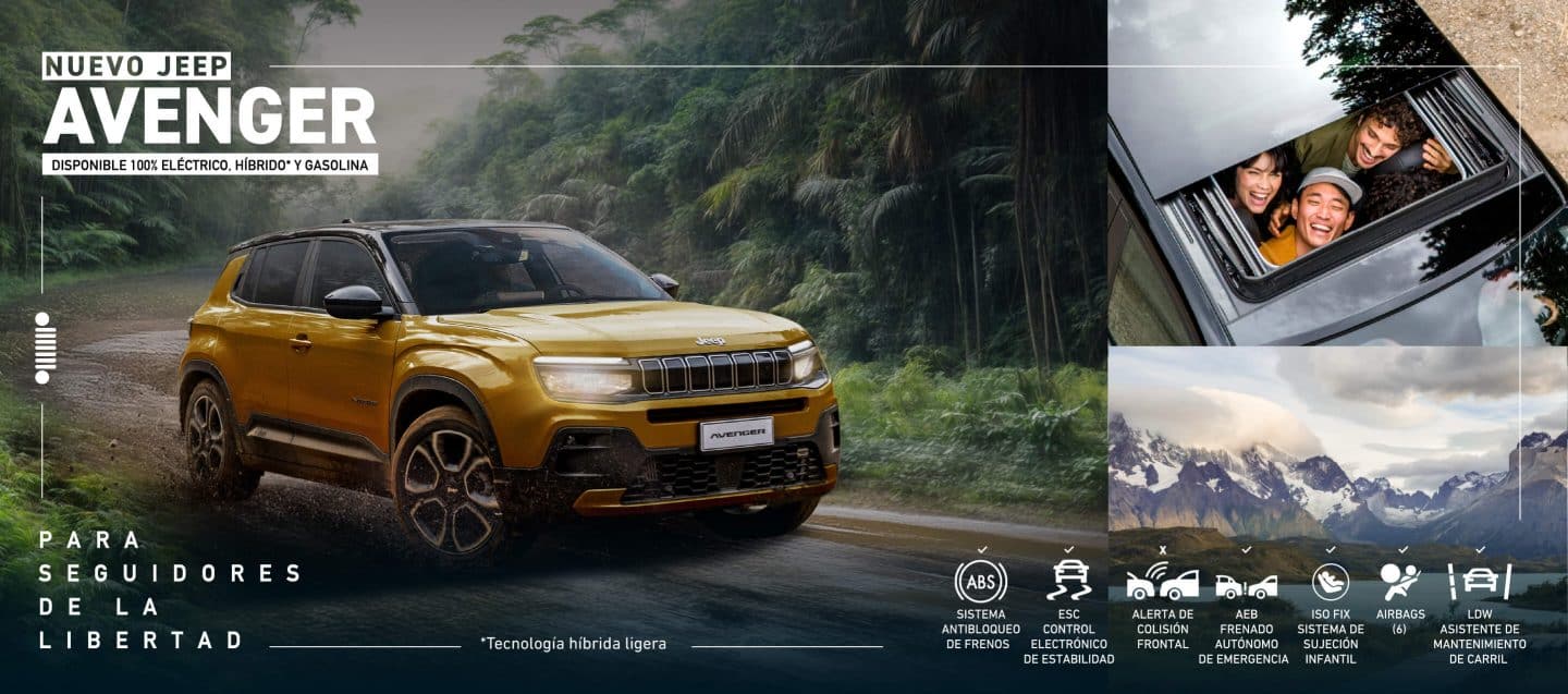 nuevo jeep avenger hybrid