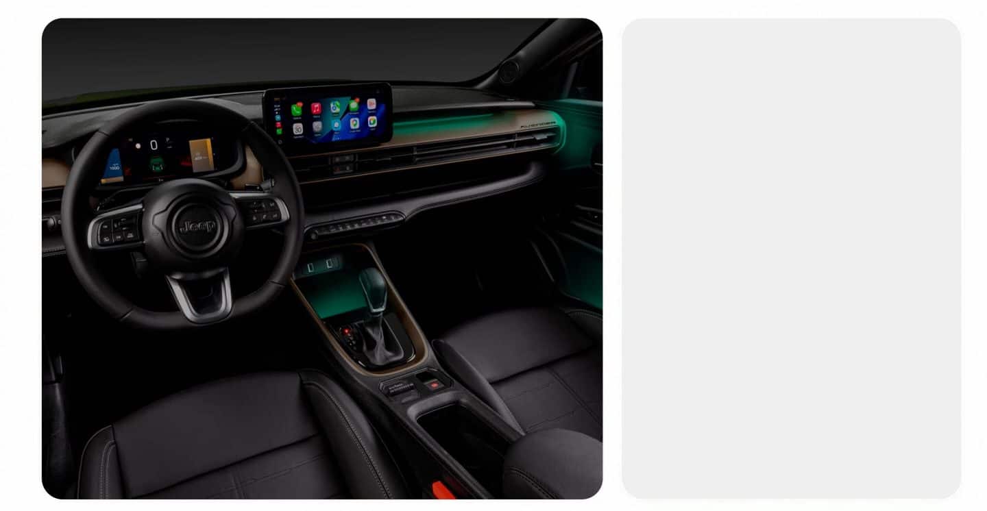 Interior de Jeep Avenger