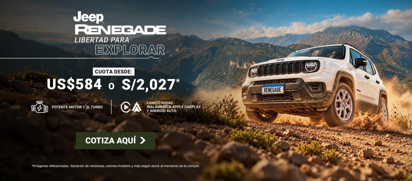 Jeep Renegade promoción