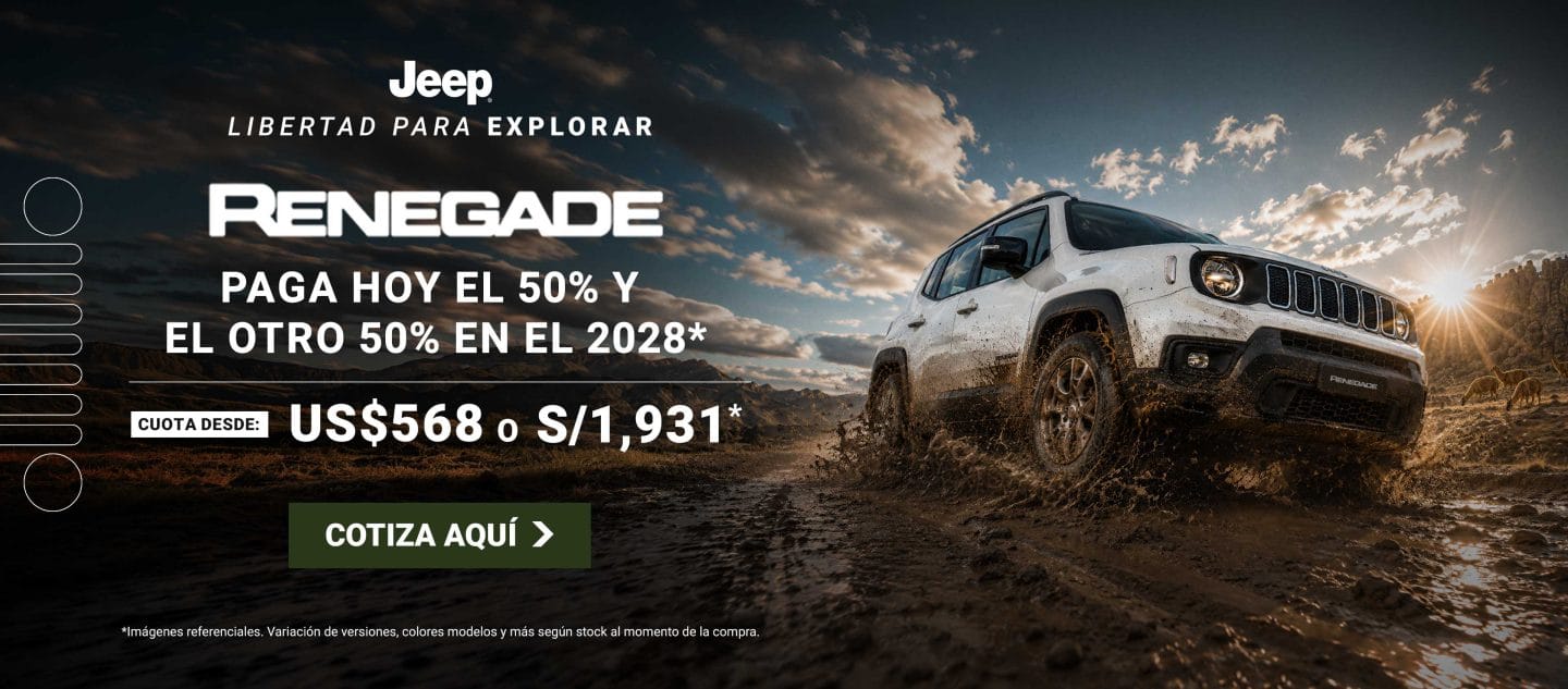 Jeep Renegade  promoción 