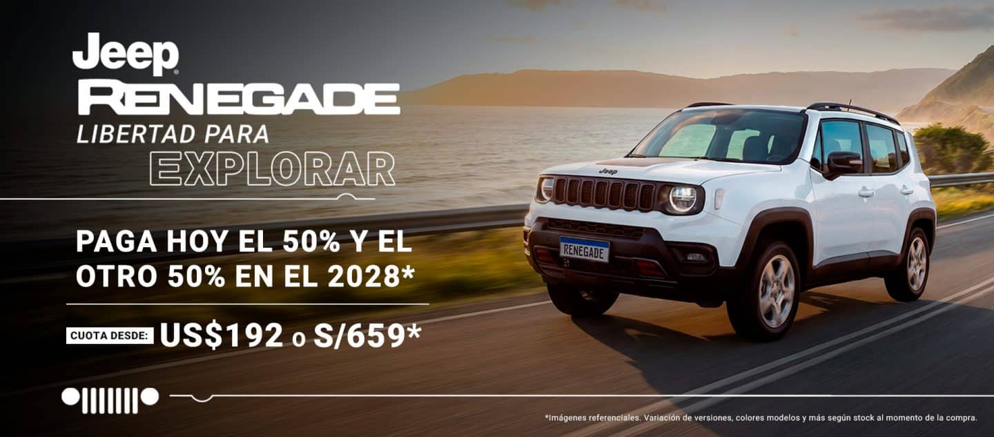 Jeep Renegade  promoción 