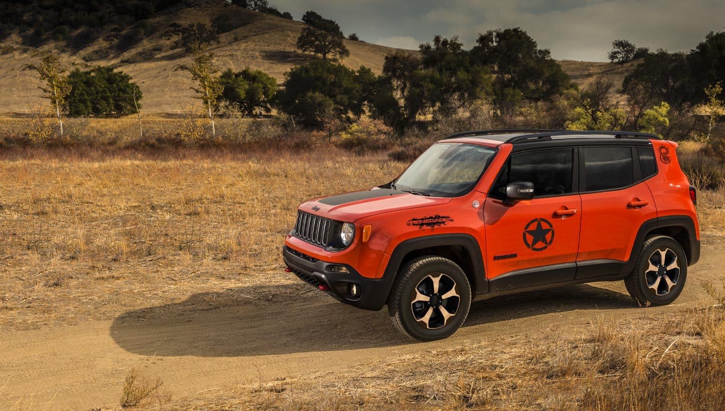 2018 Jeep Renegade Color Chart