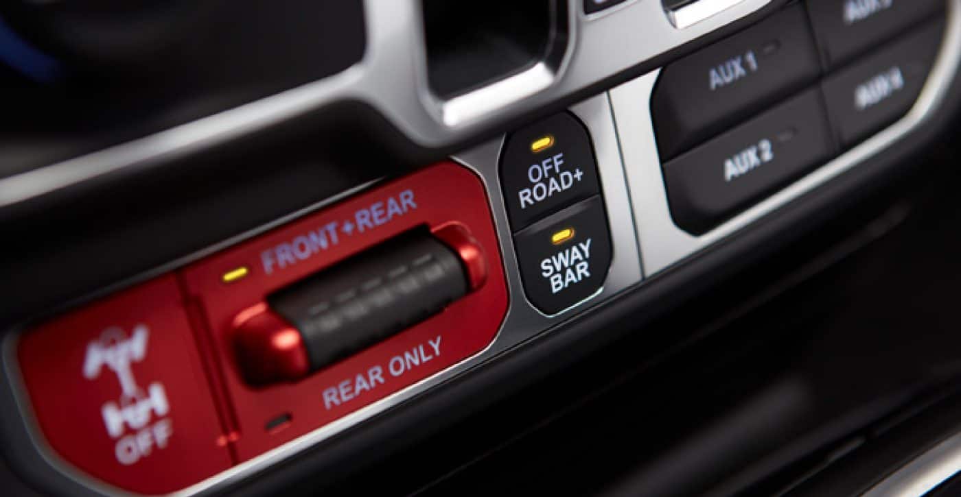 2021 rubicon off road button