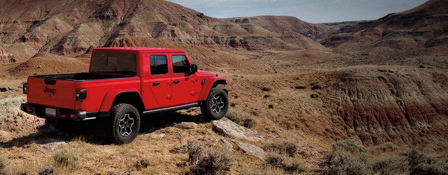 Red Gladiator On Desert Mountain