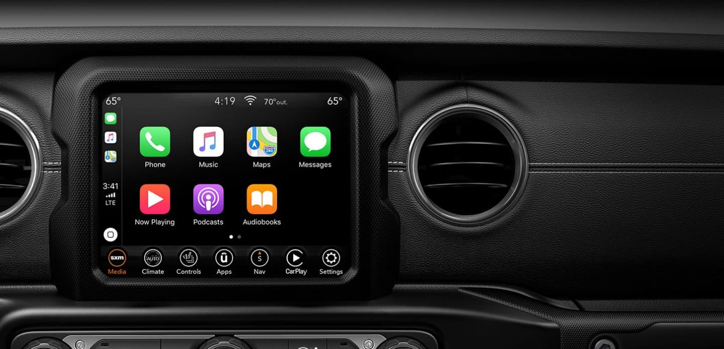 2020 Jeep Gladiator Interior Features