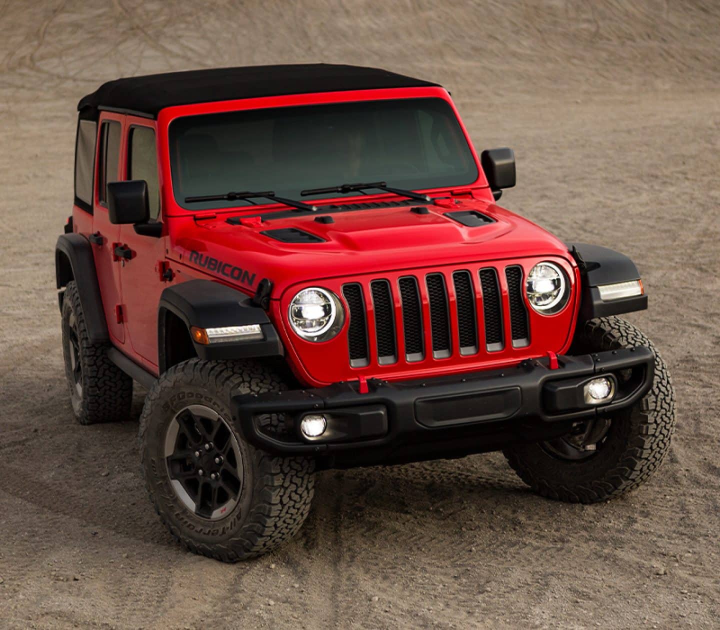 2020 Jeep Wrangler Rugged Exterior Features