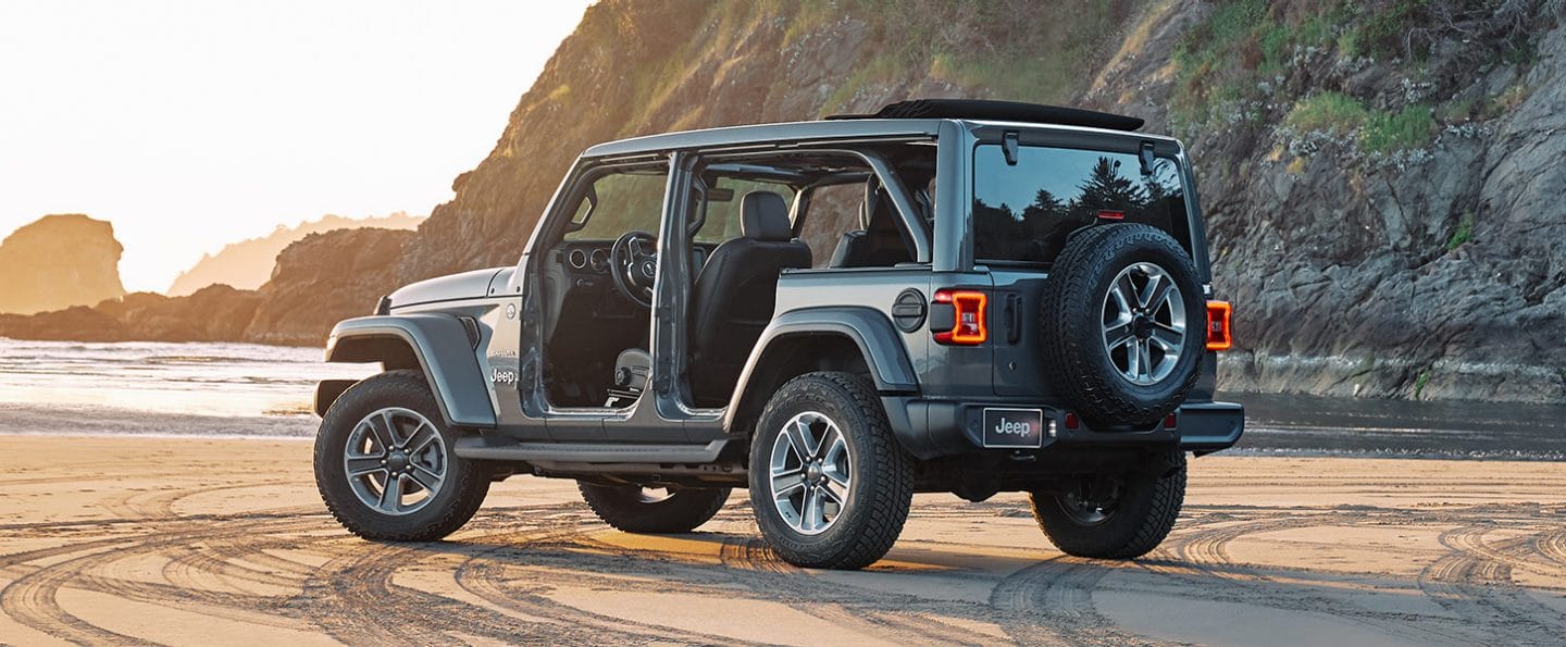 2020 Jeep Wrangler Rugged Exterior Features