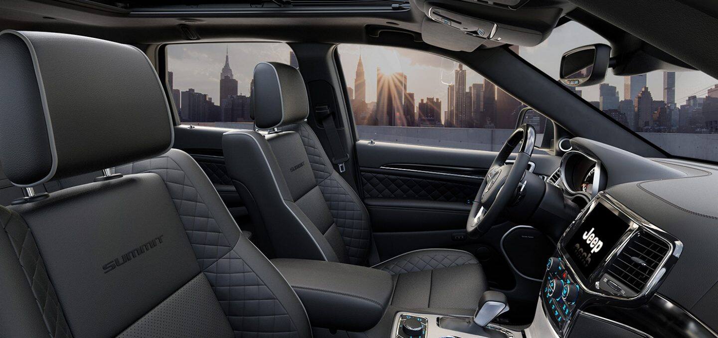 Jeep grand cherokee quilted leather store