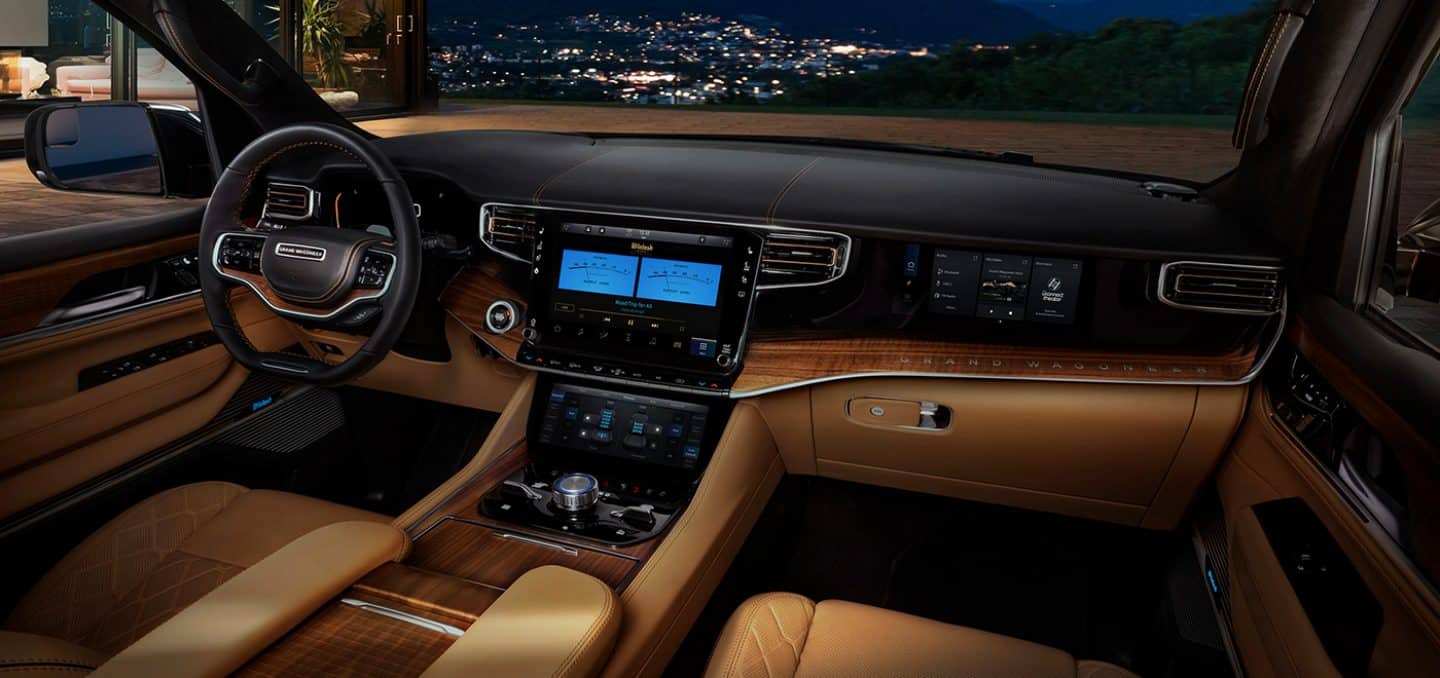 Technology features of the 2022 Wagoneer and Grand Wagoneer