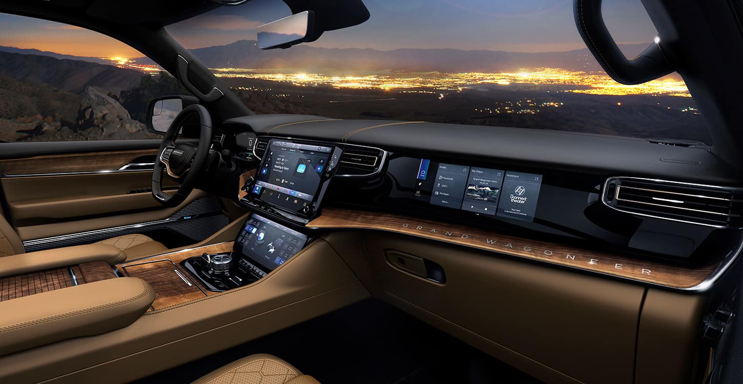 Cabin Features of the 2022 Jeep Wagoneer