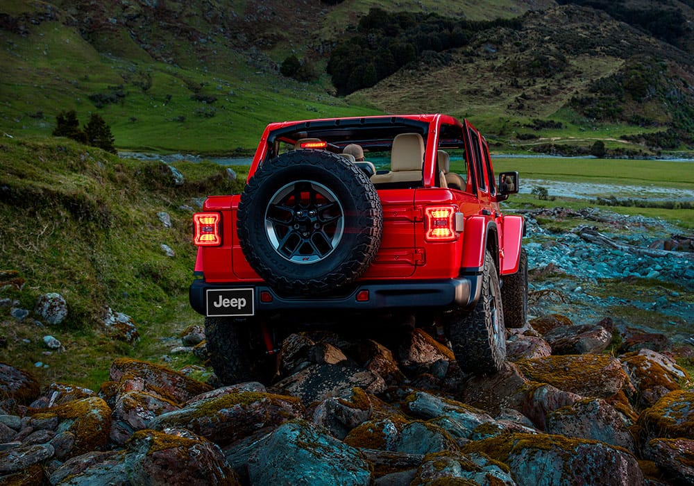 2022 Jeep® Wrangler Capability - Trail Rated For Offroad