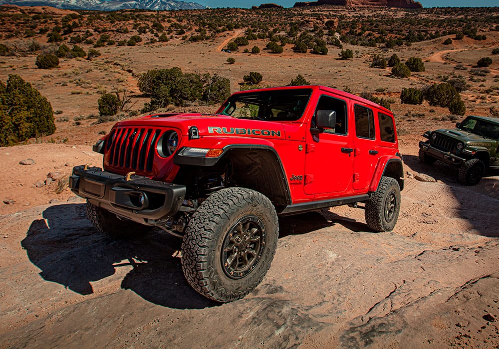 2022 Jeep® Wrangler Capability - Trail Rated For Offroad