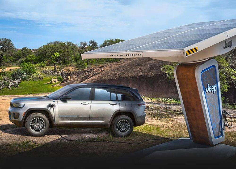 EV Charging Station Etiquette Shelby NC 4xe Video Marburger CDJR