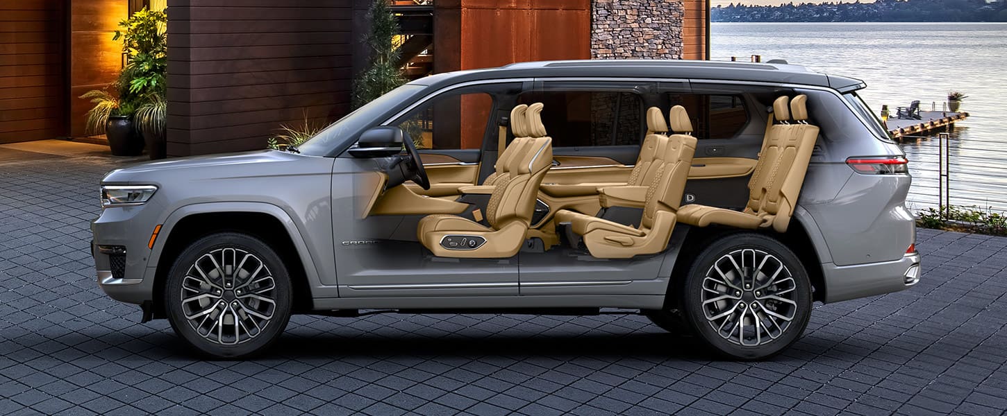 Jeep cherokee 3 row on sale